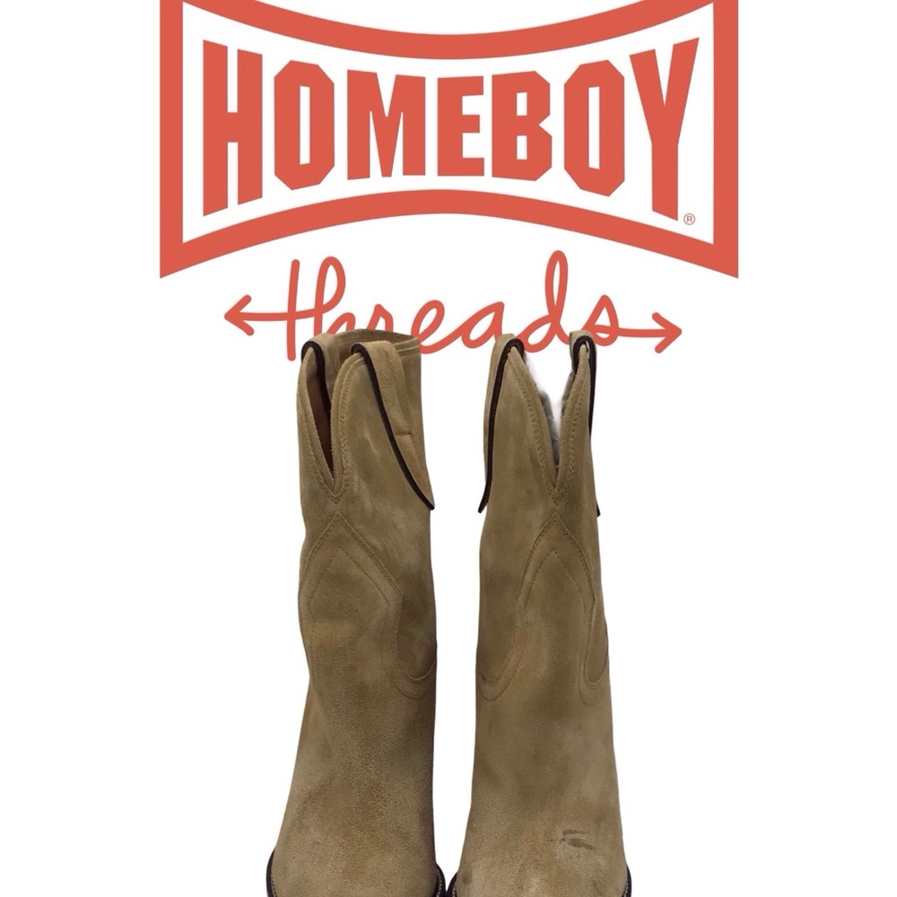 Isabel Marant Tan Western Boots - Picture 2 of 7
